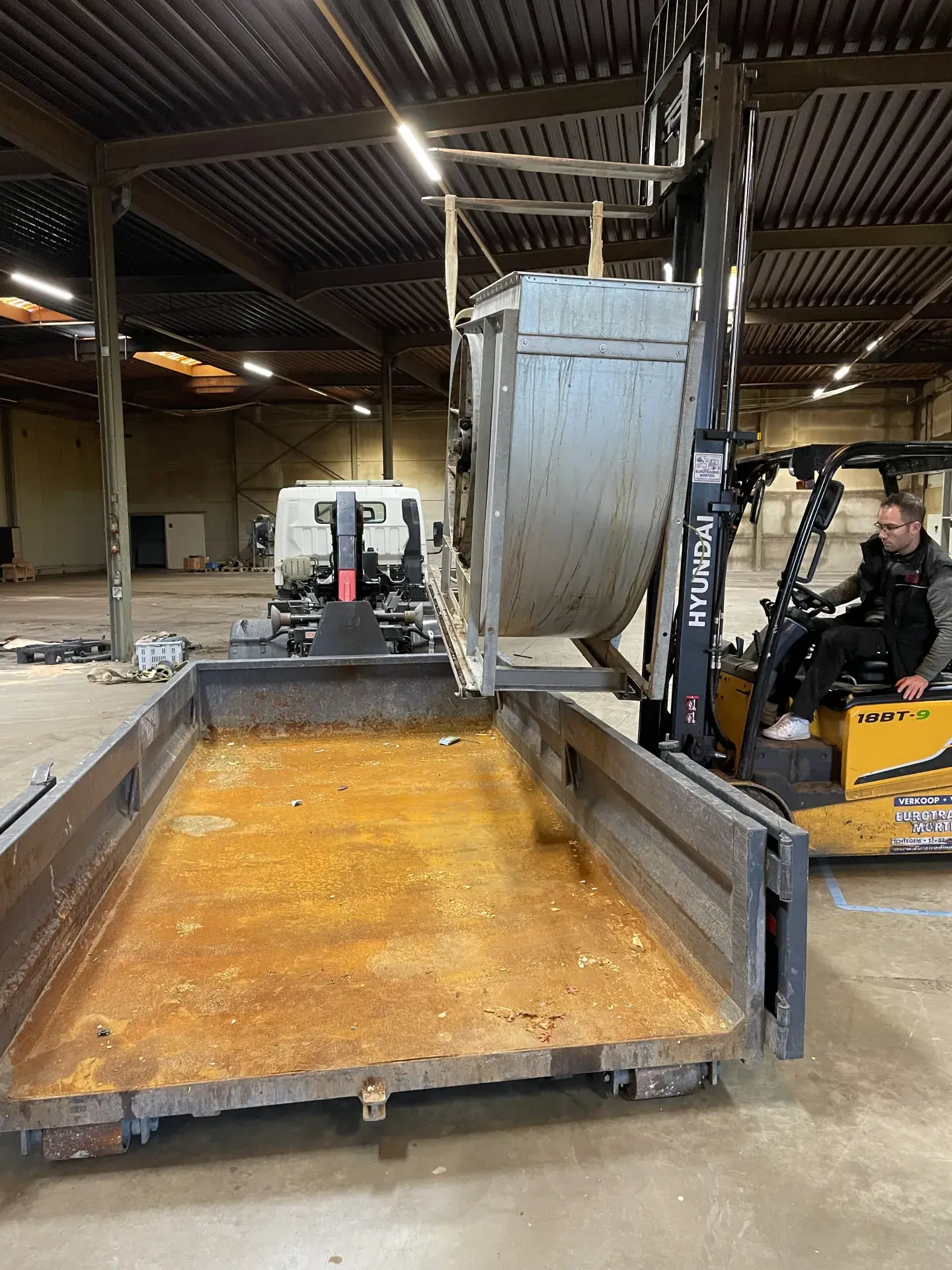 Ontmanteling industriële installaties