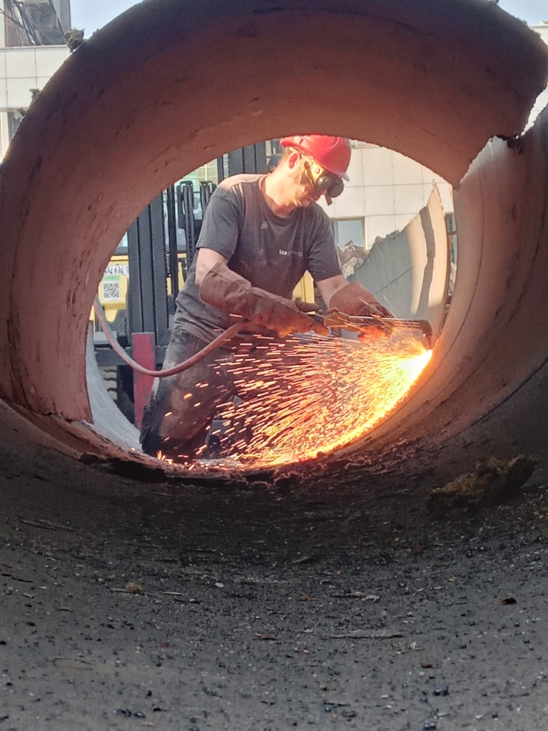 Ontmantelen productielijnen