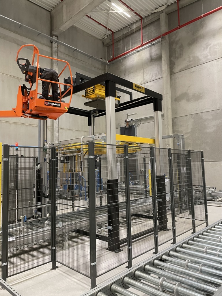 Hoogwerker industriële reiniging